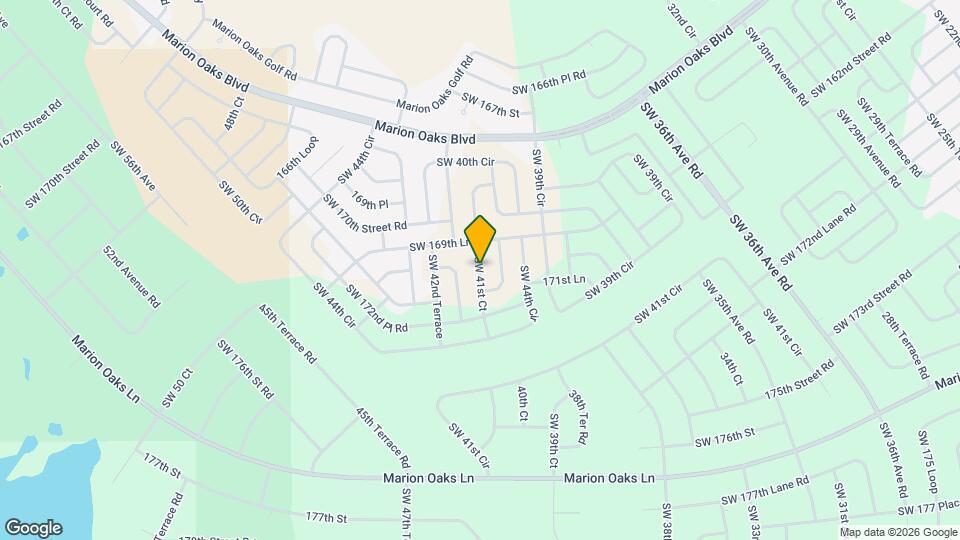 17135 SW 41st Ct Map and Location Details