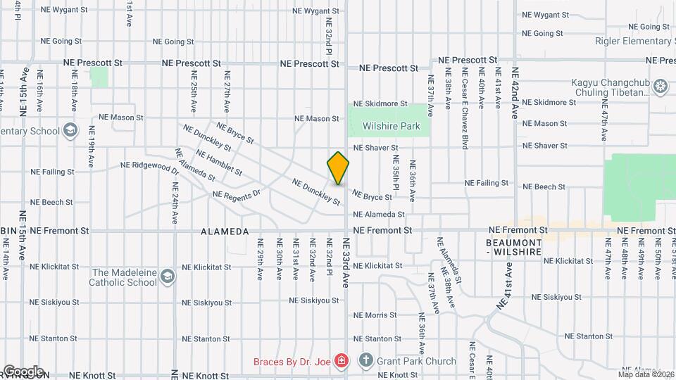 3284 NE Bryce St Map and Location Details