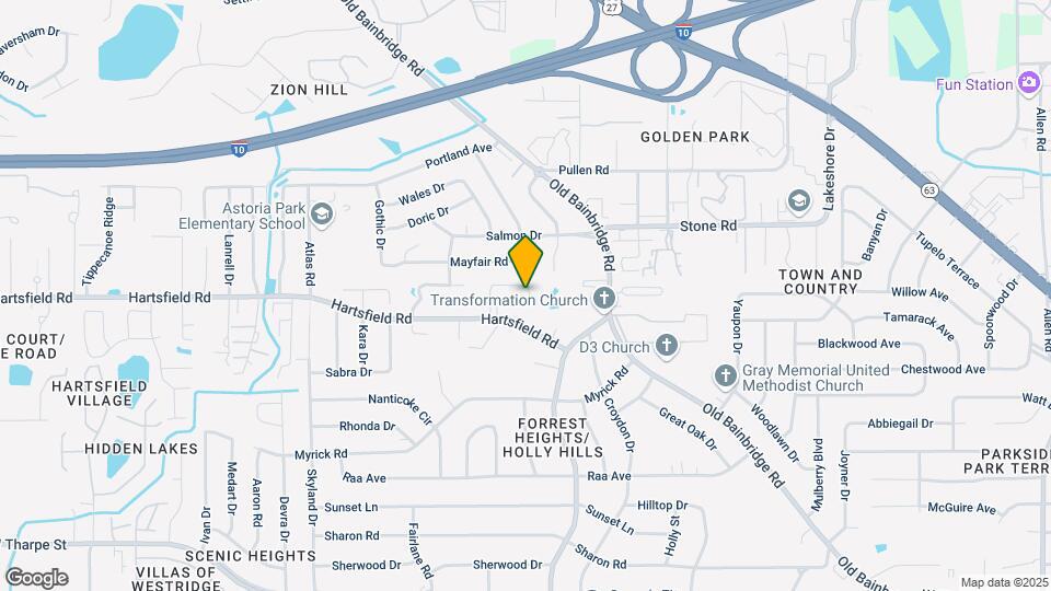 1809 Sylvan Ct Map and Location Details