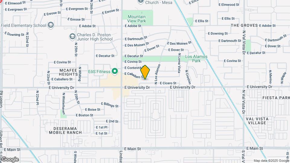 2936 E Cicero St Mapa y Detalles de la Ubicación