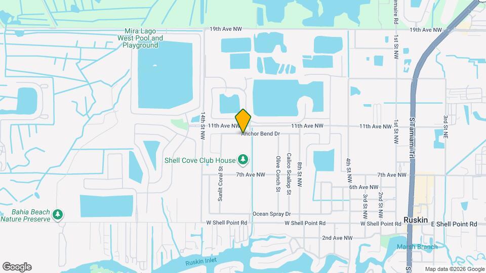 1148 Anchor Bend Dr Map and Location Details