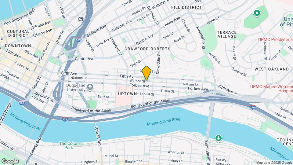 1708 Watson St Map and Location Details