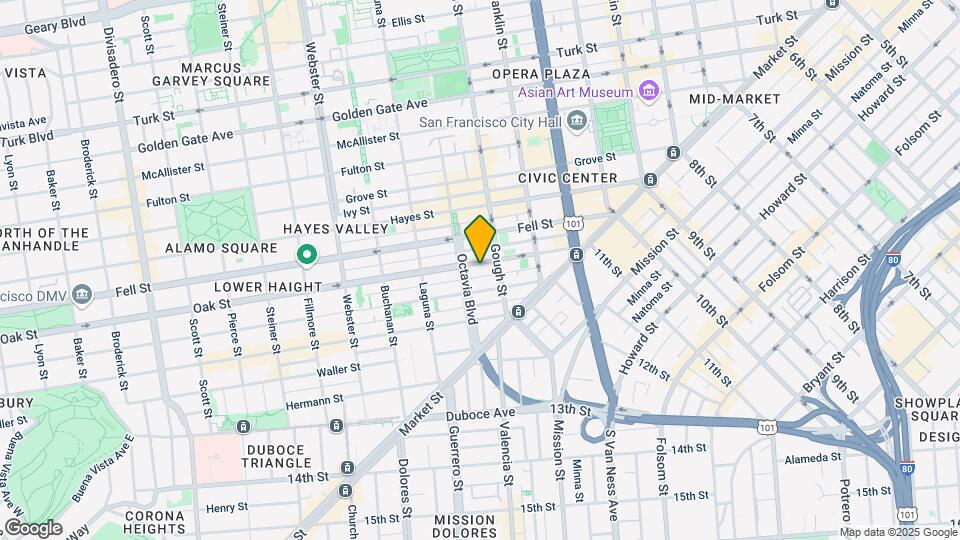 251 Oak St Map and Location Details