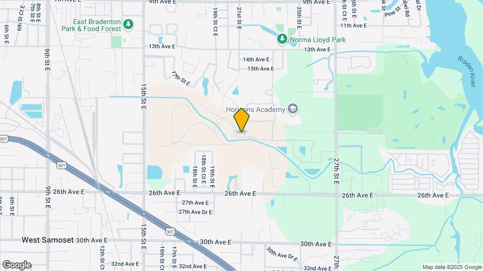 2101 Citrus Breeze Dr Map and Location Details