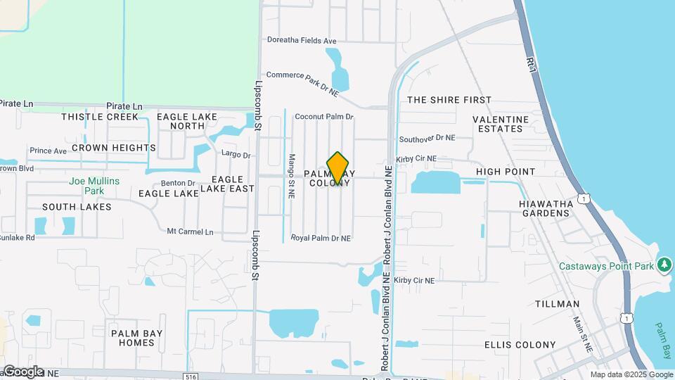 1836 Big Cypress St NE Map and Location Details