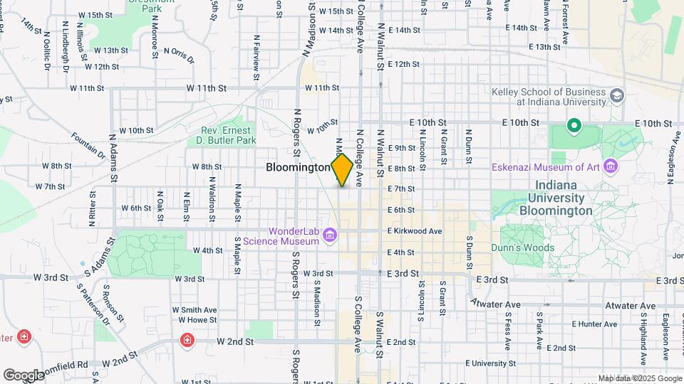 212 N Morton St Map and Location Details