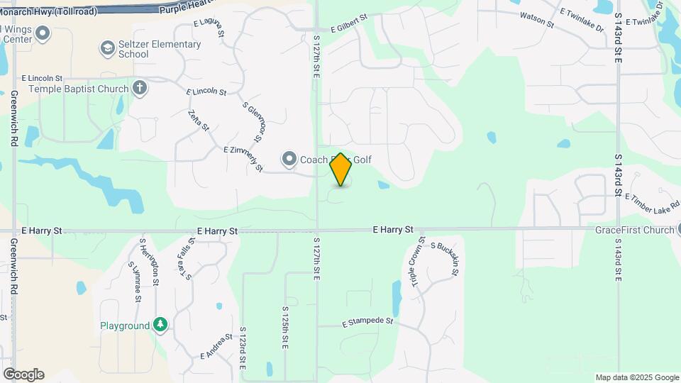 12861 E Timber Lake Rd Map and Location Details