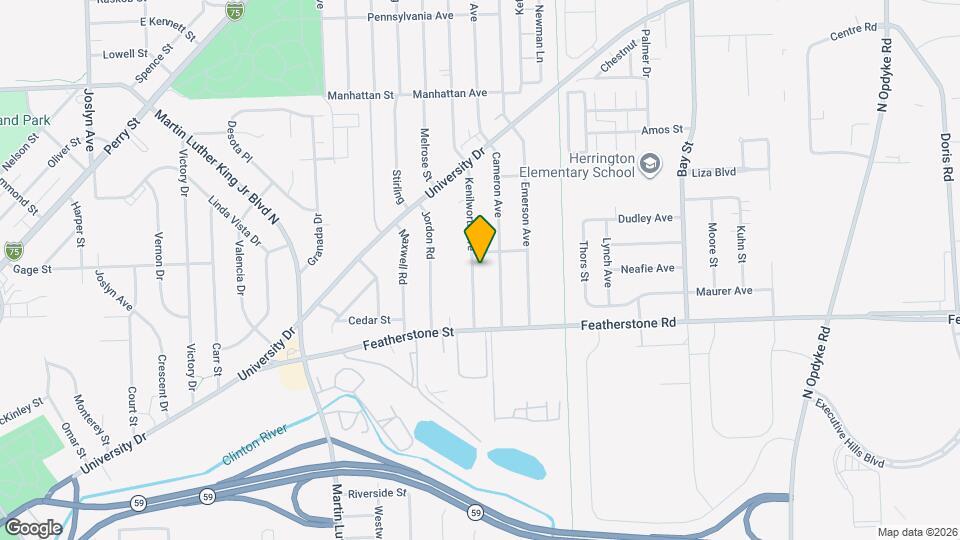 438 Kenilworth Ave Map and Location Details