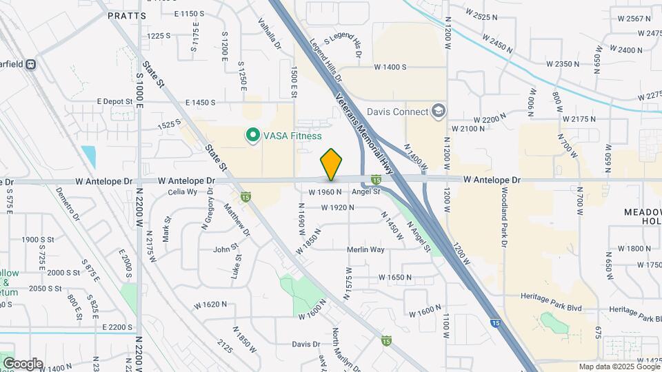 1606 W 1960 N Map and Location Details