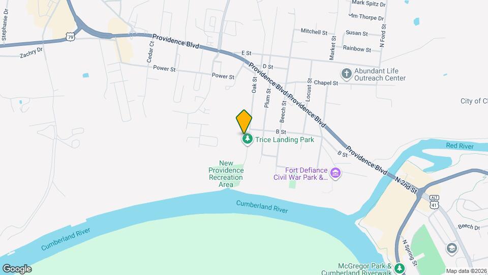 174 Oak St Map and Location Details