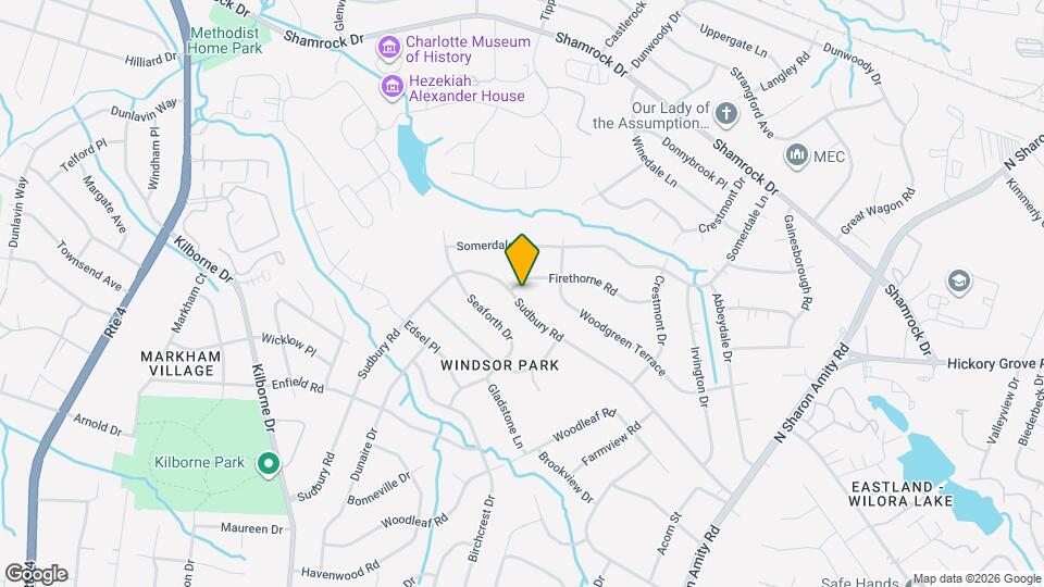 3801 Sudbury Rd Map and Location Details