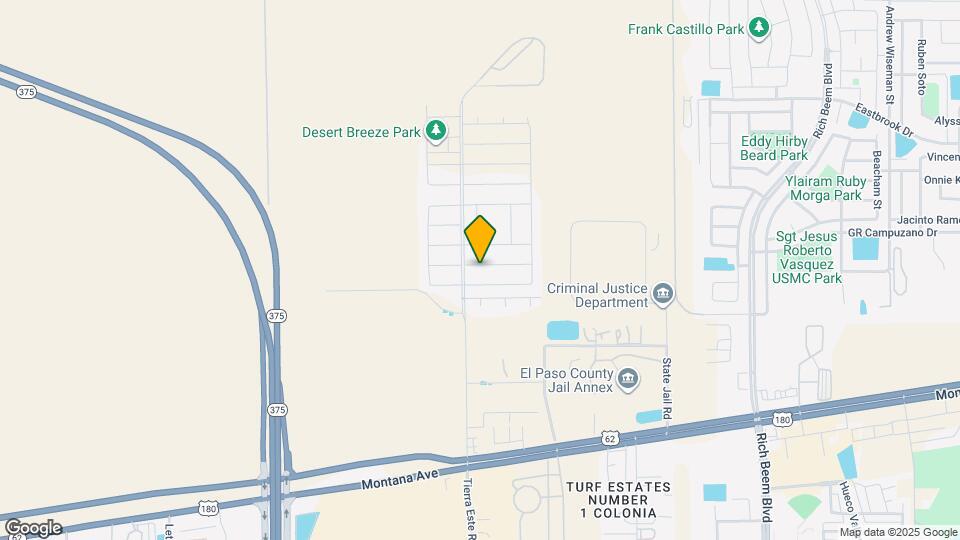 12312 Desert Palms Ave Map and Location Details