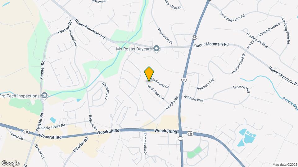 128 Wild Thorn Ln Map and Location Details