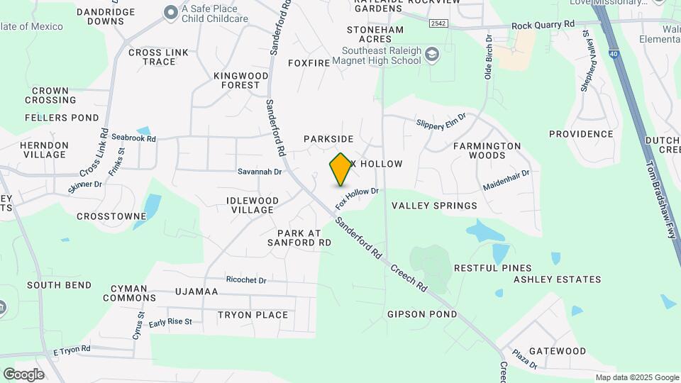 2705 Foxtail Ct Map and Location Details