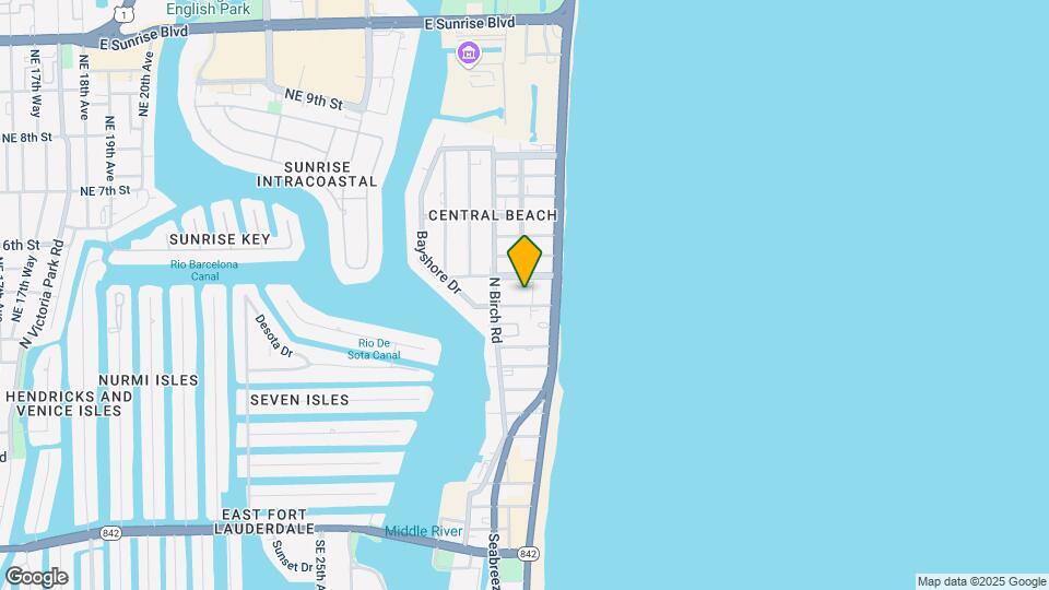 W Residences Fort Lauderdale Map and Location Details