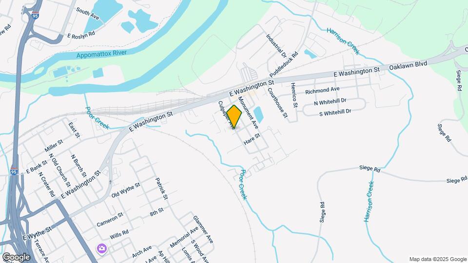 102 Culpeper Ave Map and Location Details