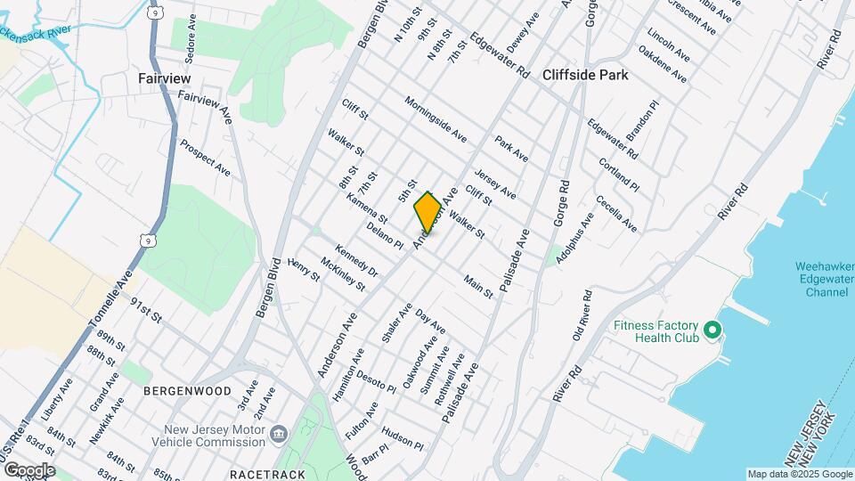 204 Anderson Ave Mapa y Detalles de la Ubicación
