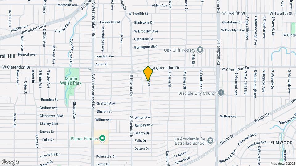 2803 Emmett St Map and Location Details