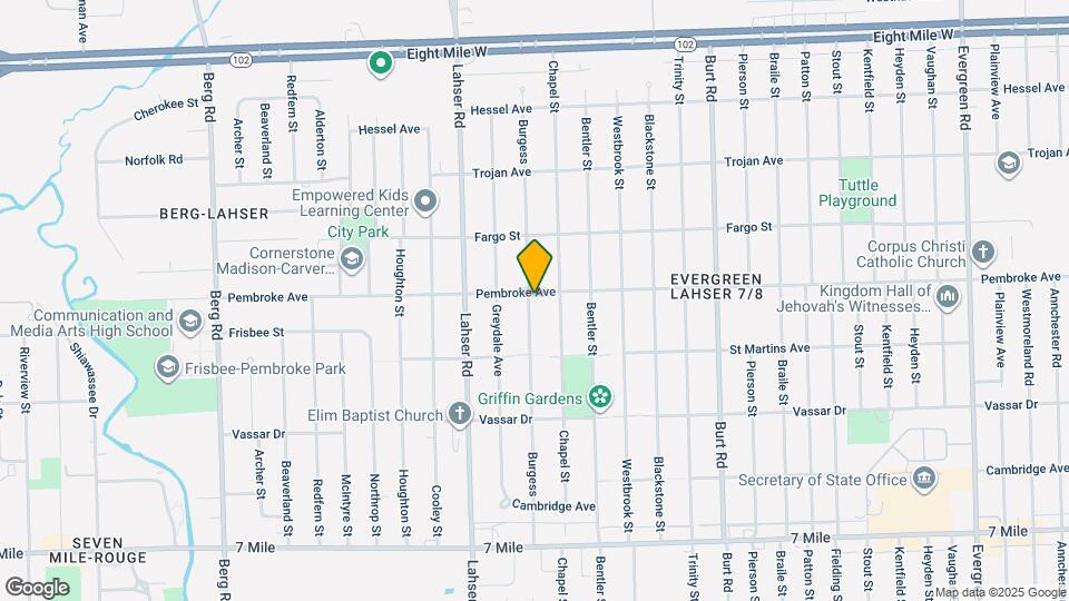 21549 Pembroke Ave Map and Location Details