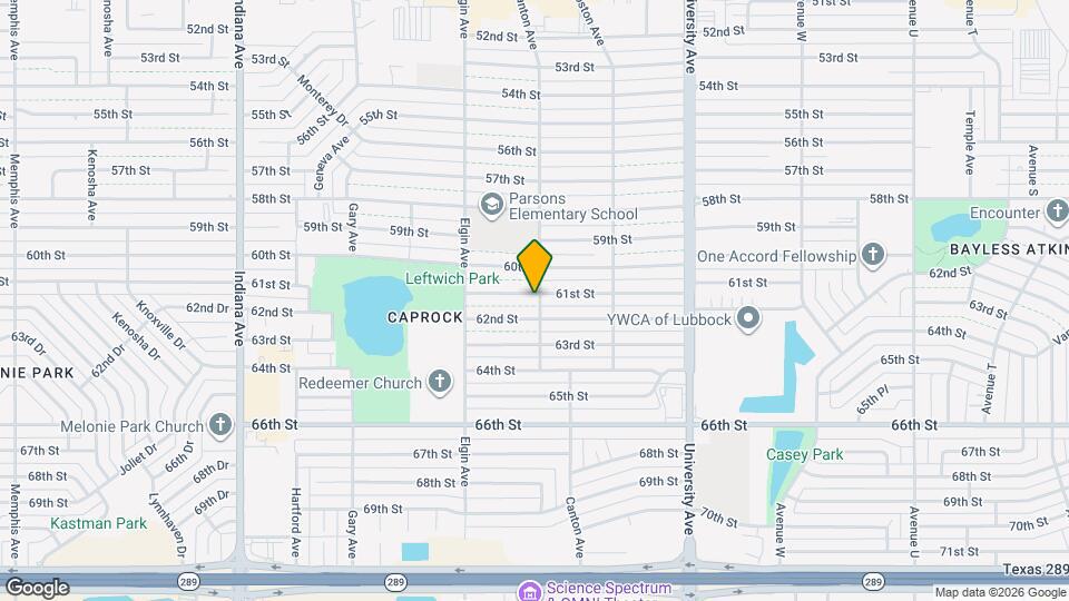 2801 61st Street Map and Location Details