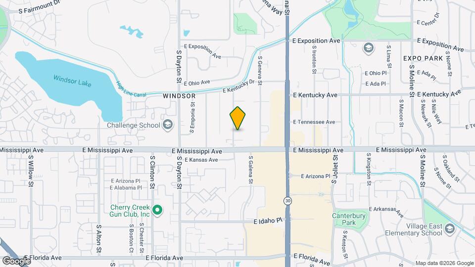 1040 S Fulton St Map and Location Details