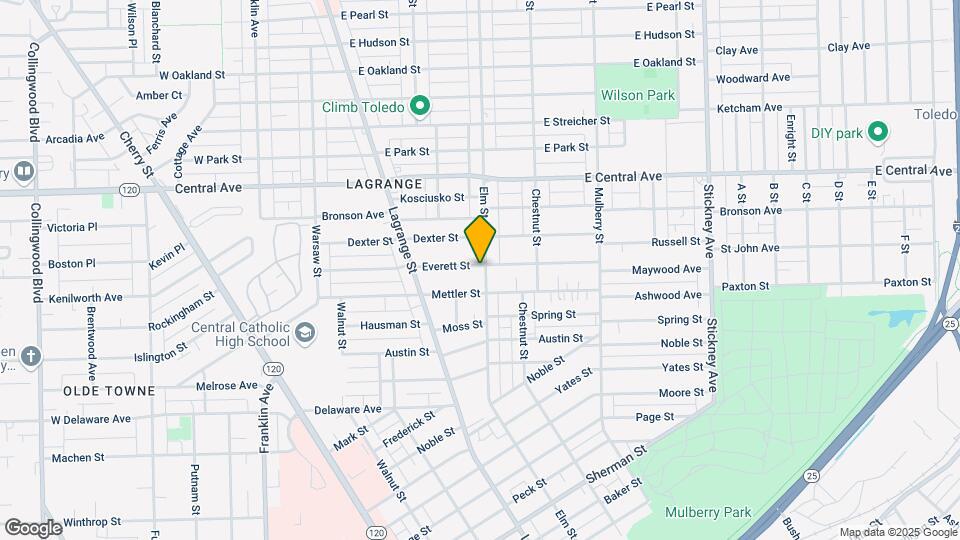 2831 Elm St Map and Location Details