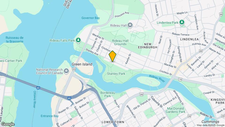 135 Stanley Ave Map and Location Details