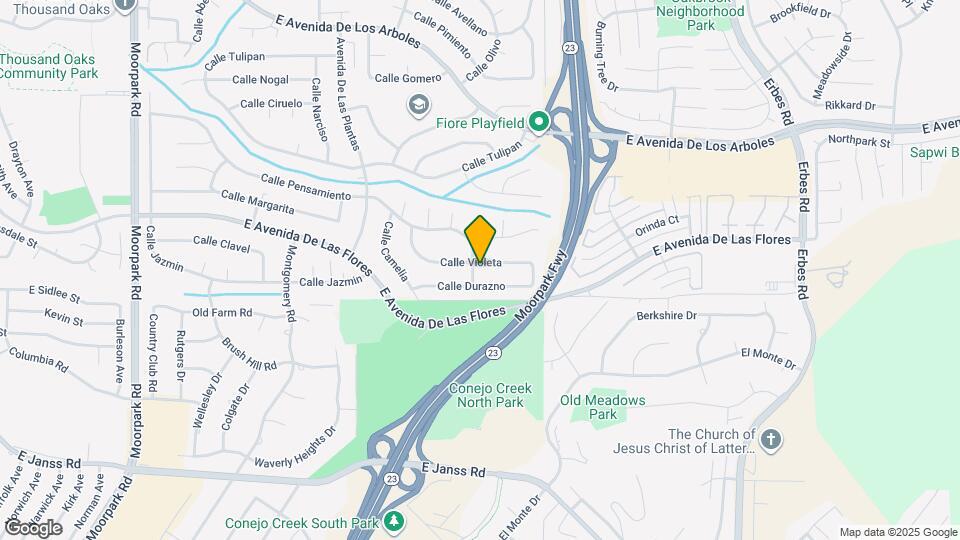 1410 Calle Violeta Map and Location Details