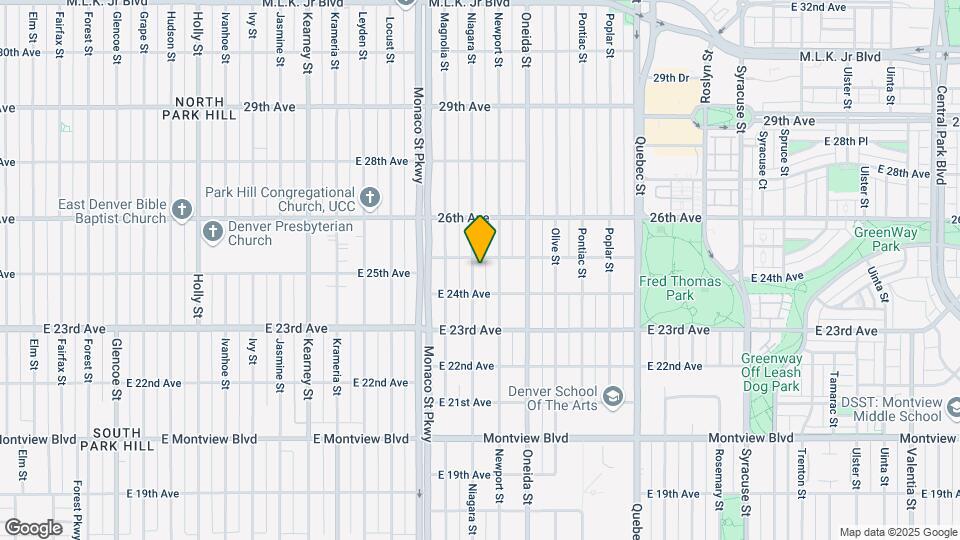 2440 Niagara St Mapa y Detalles de la Ubicación