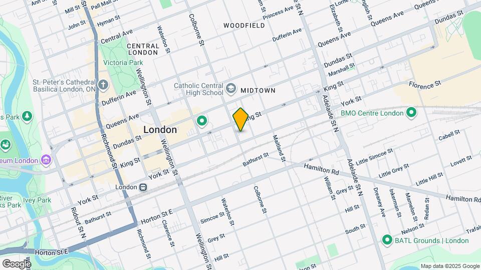 340 Colborne St Map and Location Details
