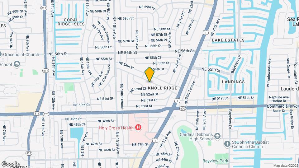 2150 NE 53rd St Map and Location Details