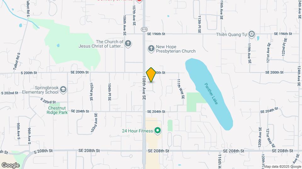 10825 SE 200th St Map and Location Details