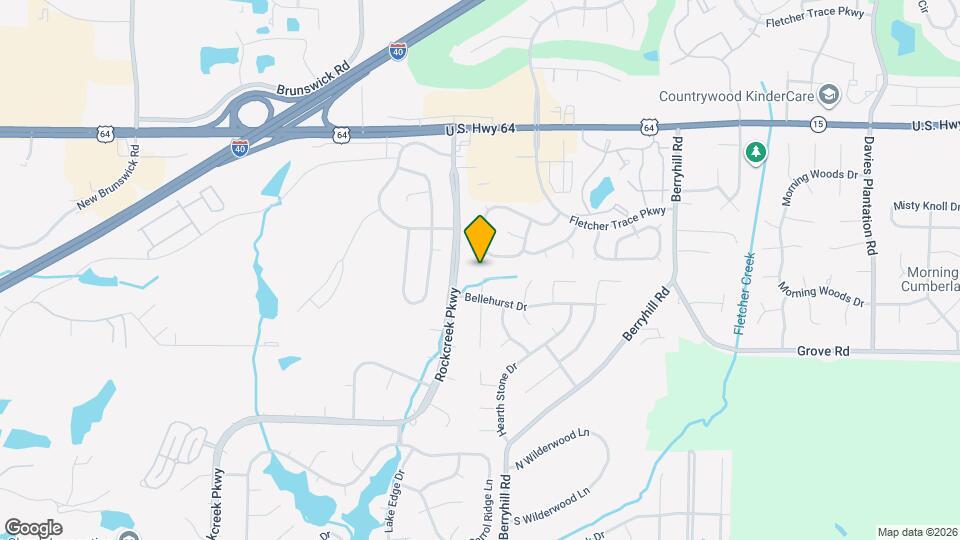 2717 Twisted Oak Cove N, Unit 4005 Map and Location Details