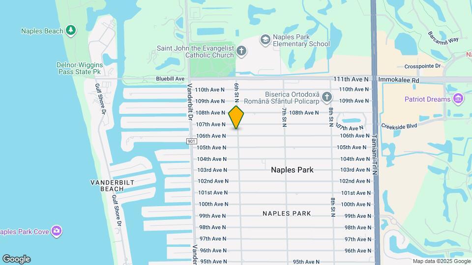 593 106th Ave N Map and Location Details