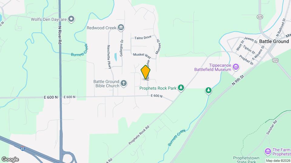 6050 Flintlock Drive Map and Location Details