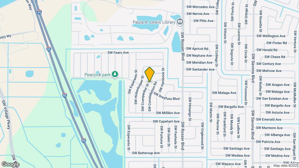 3171 SW Crumpacker St Map and Location Details