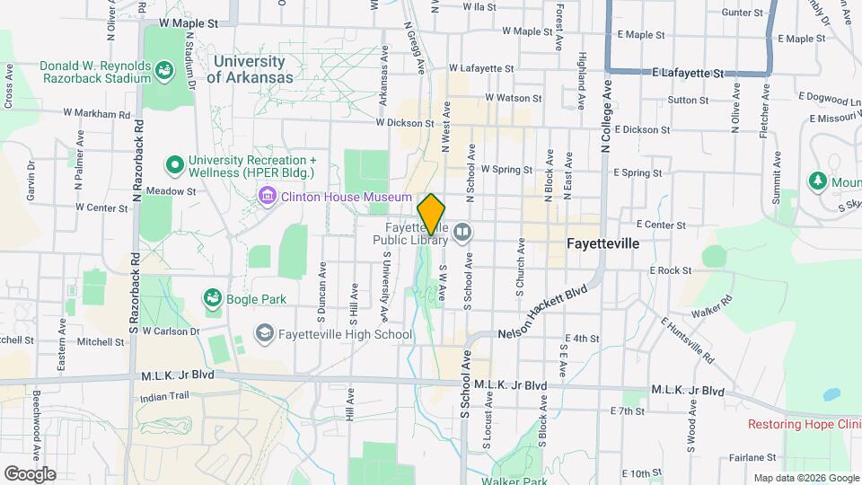 93 S W Ave Map and Location Details