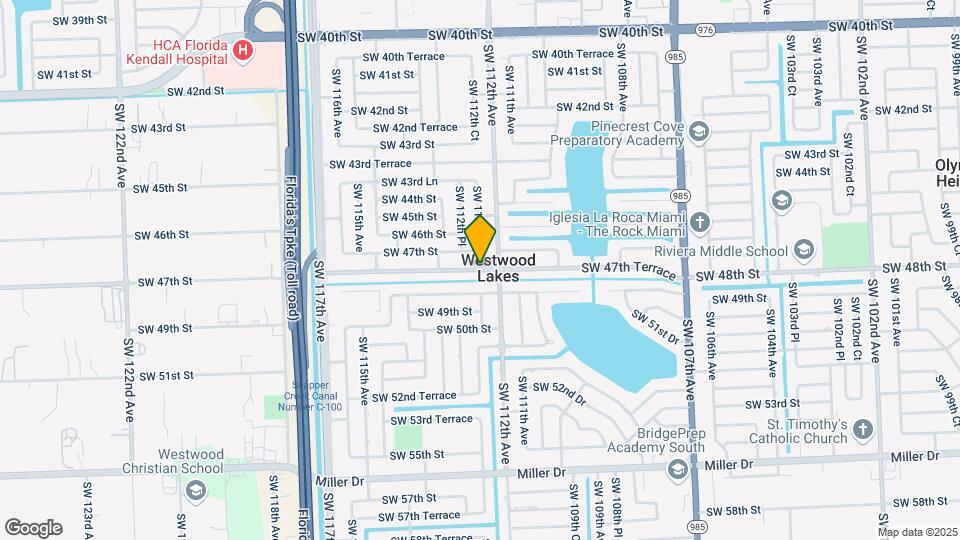 11224 SW 47th Terrace Map and Location Details