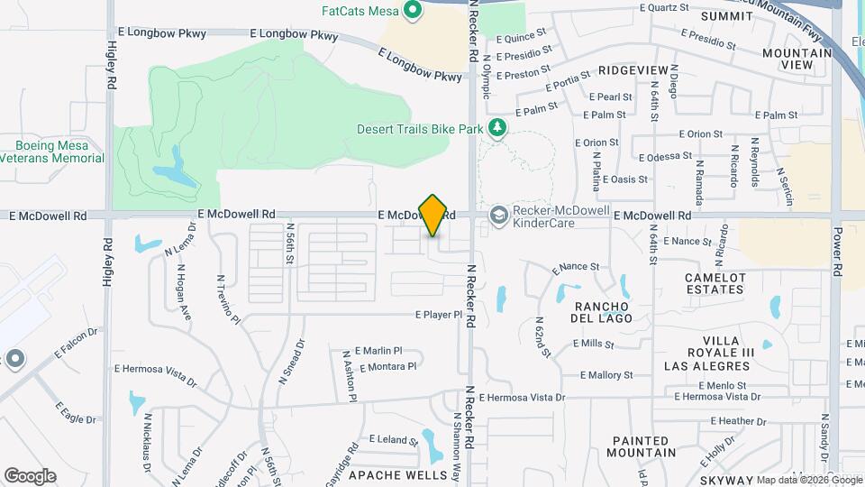 2720 N Salem, Unit 201 Map and Location Details