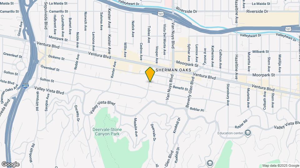 4260 Cedros Ave Map and Location Details