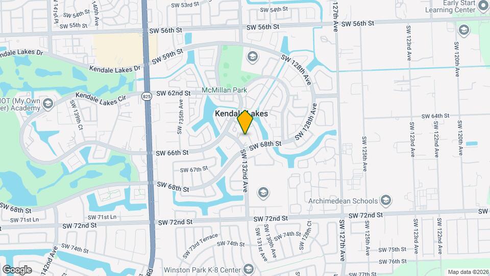 6795 SW 132nd Ave, Unit 204 Map and Location Details