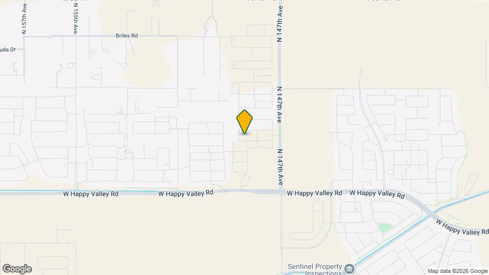 14812 W Smoketree Dr Mapa y Detalles de la Ubicación