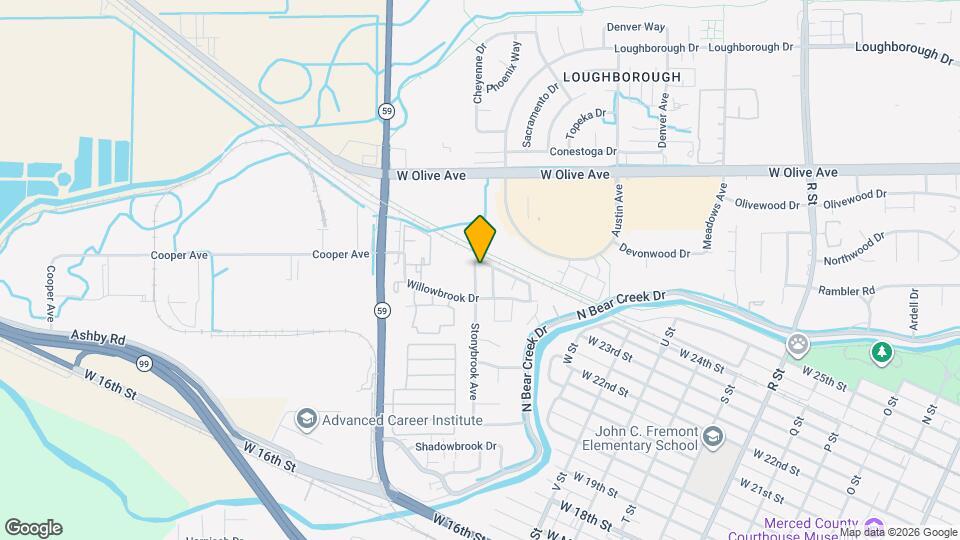 2862 La Cresenta Ave Map and Location Details