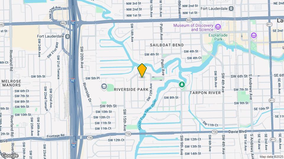 551 SW 13th Ave Map and Location Details