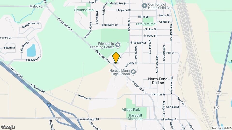 1070 Prospect Ave, Unit 4 Map and Location Details