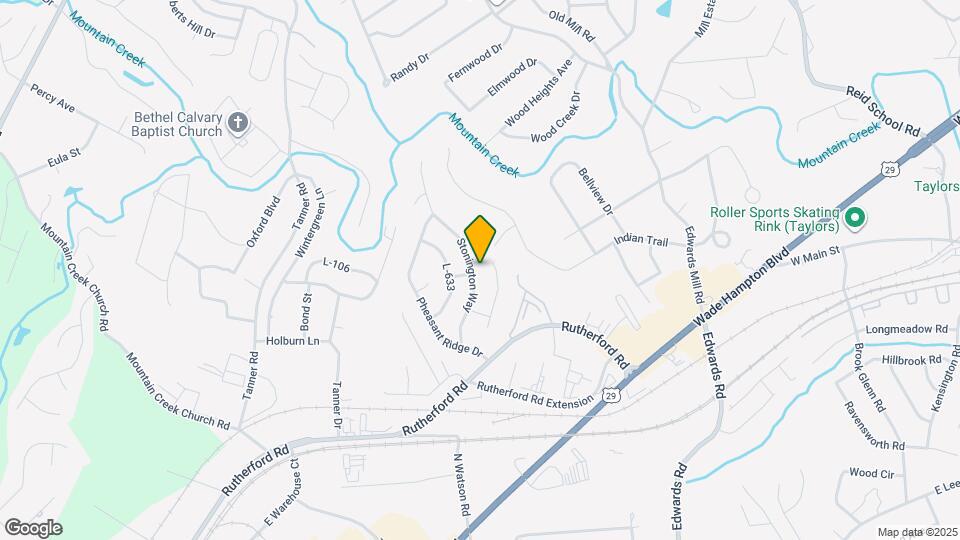 110 Stonington Way Map and Location Details