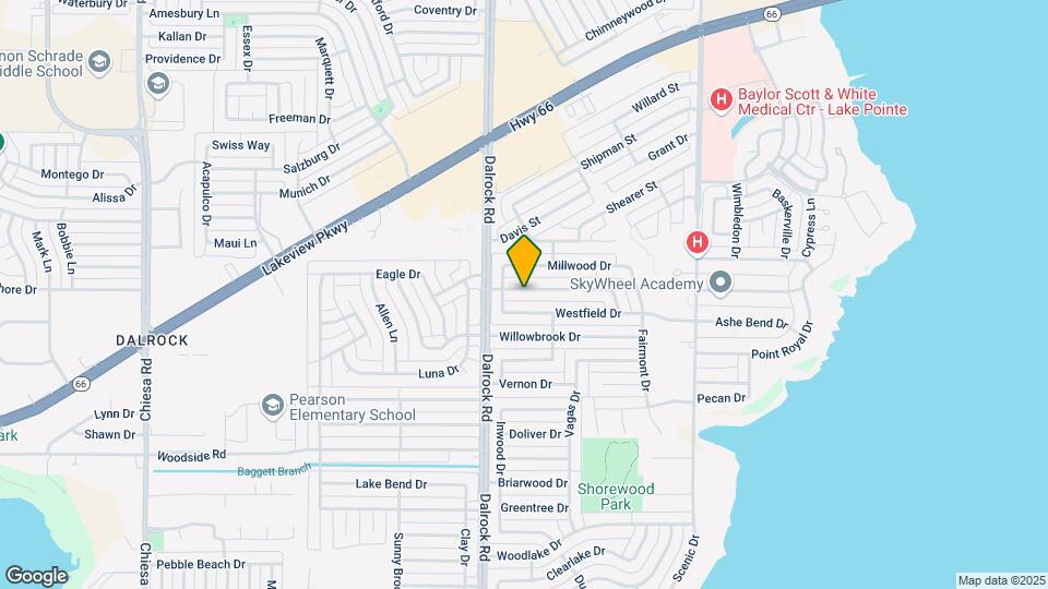 8806 Linda Vista Dr Map and Location Details