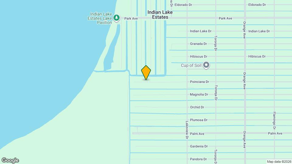 3831 Poinciana Dr Map and Location Details