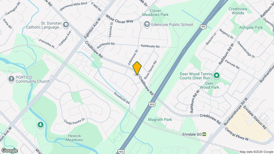 4742 Creditview Rd Map and Location Details
