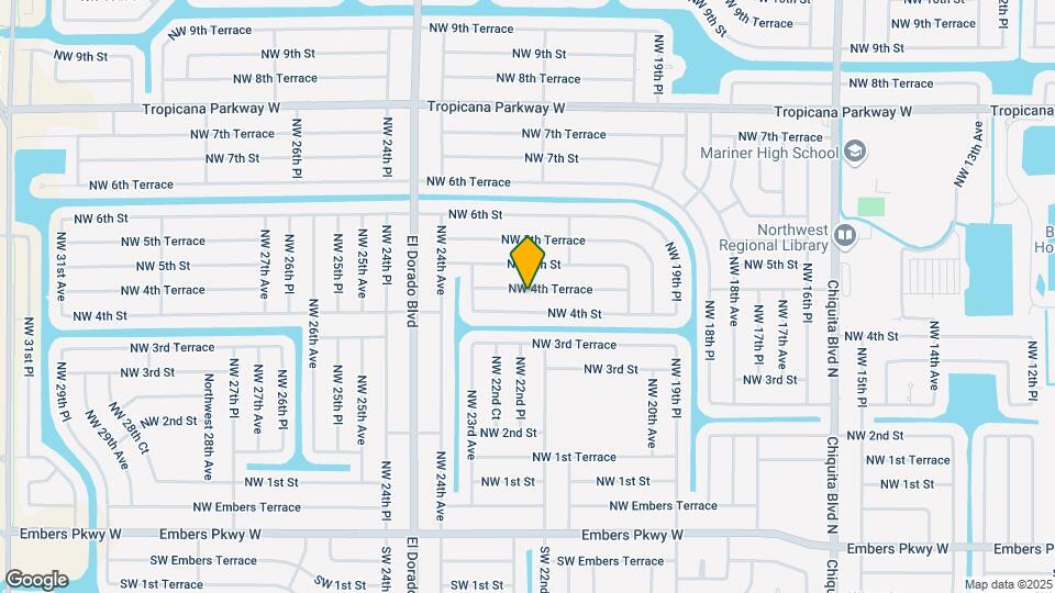 2212 NW 4th Terrace Map and Location Details